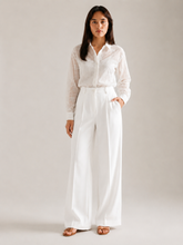 White Embriodered Shirt