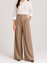 TAILORED WIDE LEG PANT