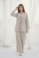 Beige-Co-ord Set