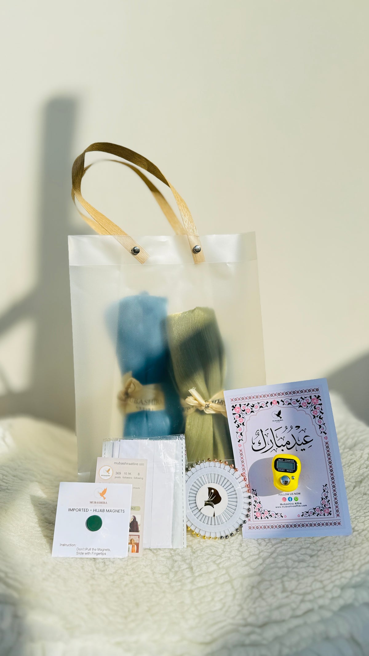 Shimmer Organza Silk Hijab Bag