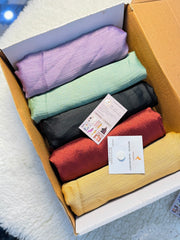 CRINKLE SILK HIJAB BOX
