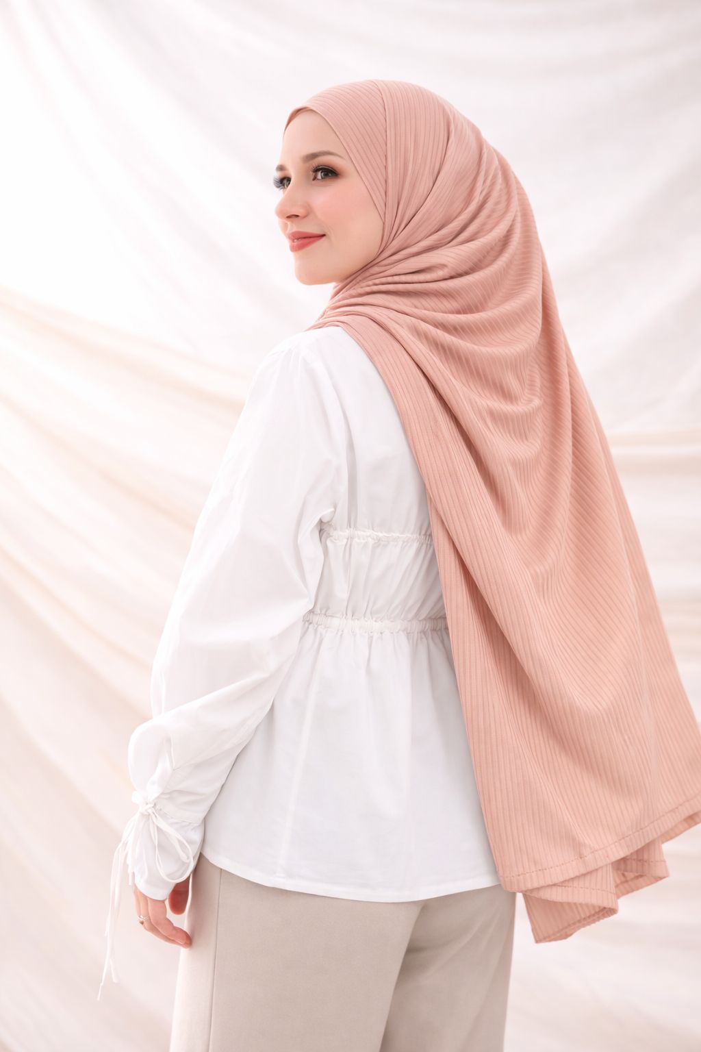 RIBBED JERSEY HIJABS