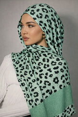 pleated crinkle hijab