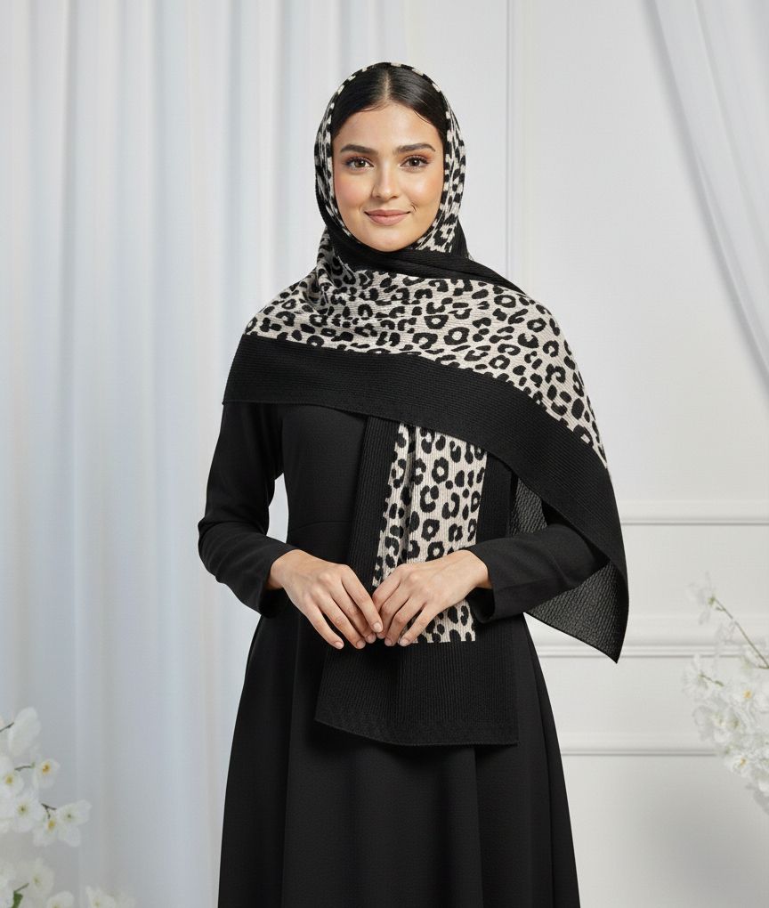Pleated Crinkle Hijab