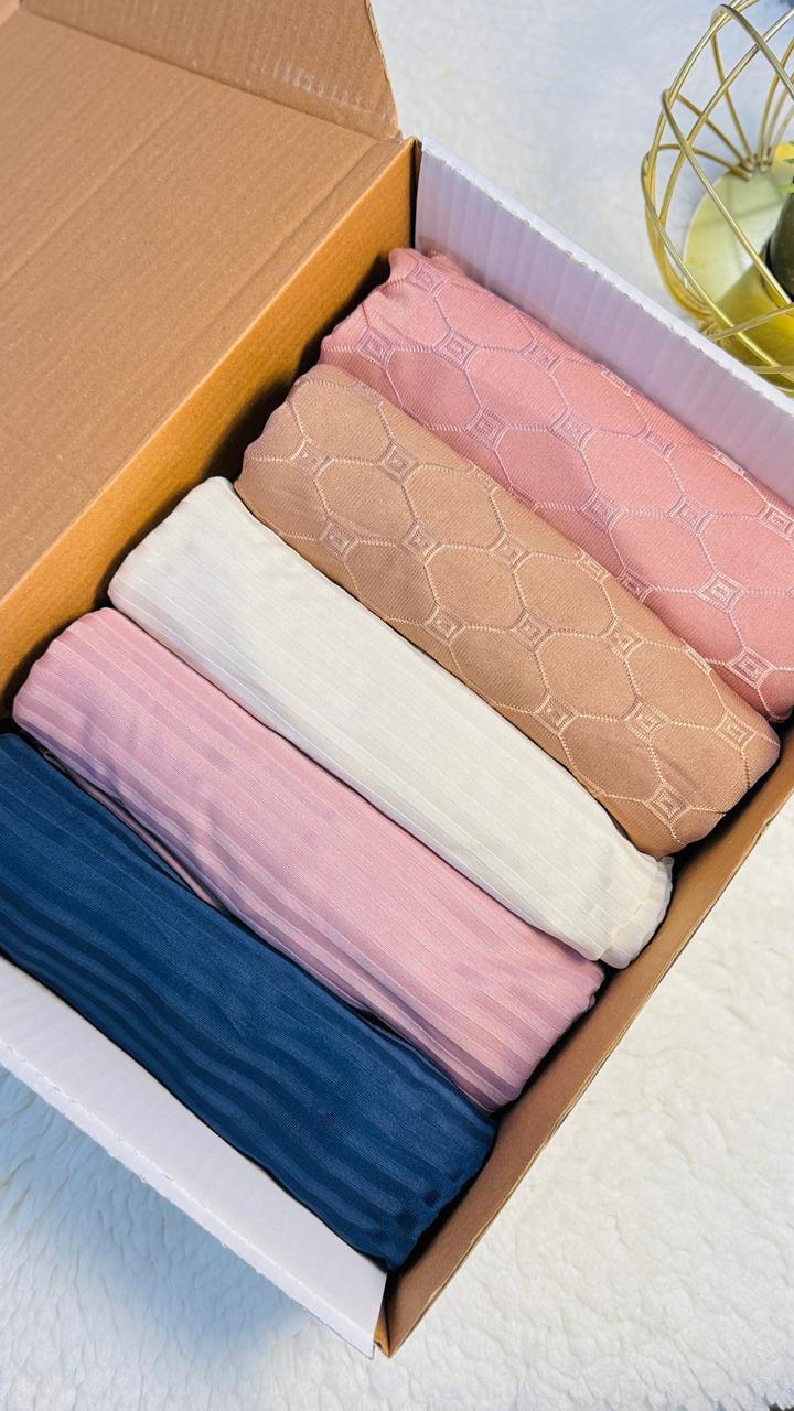 Essentials Ribbed Jersey Hijab Box