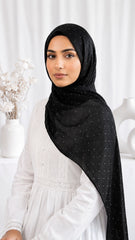 LUXE RHINESTONE SILK