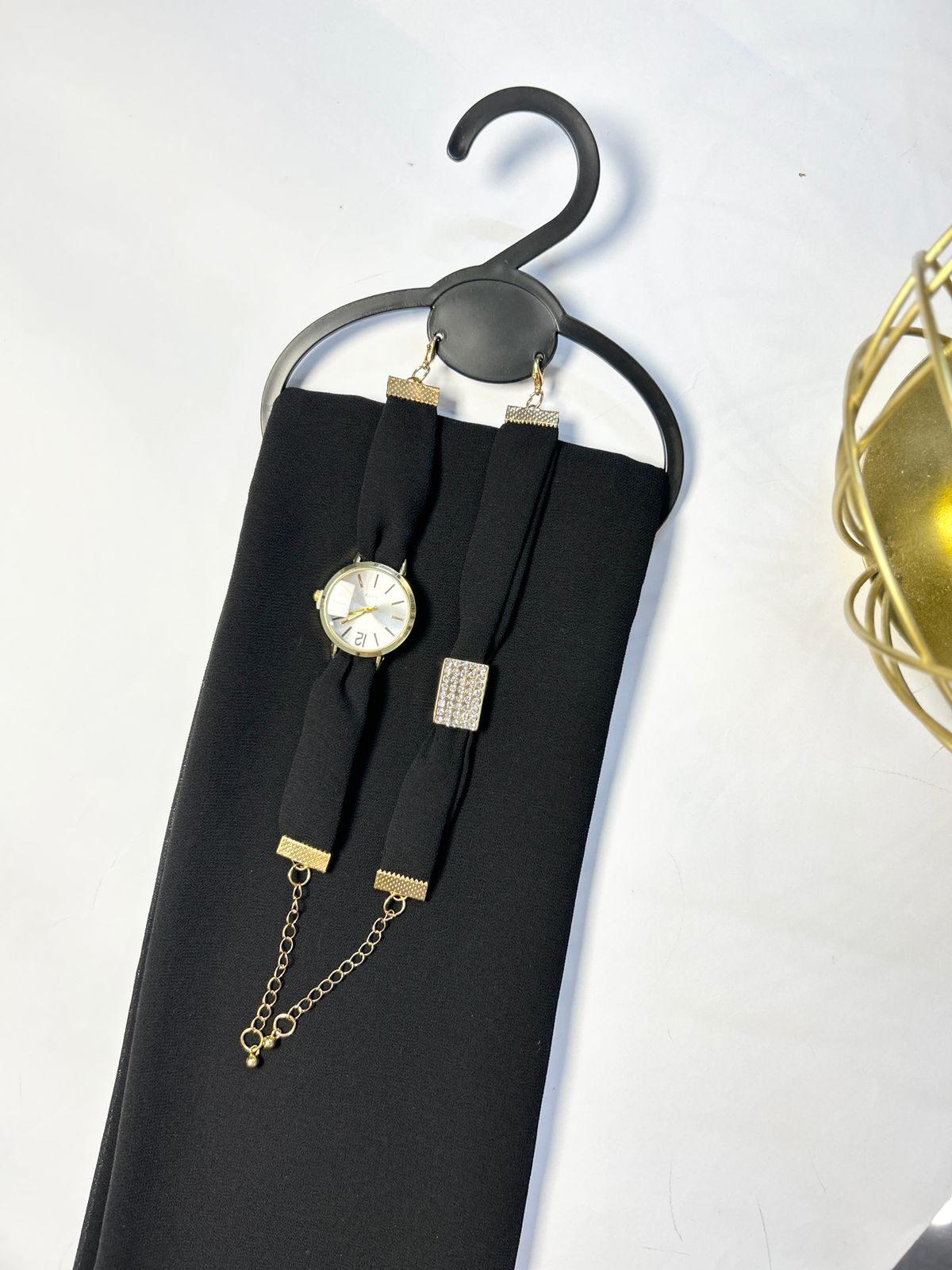 Hijab & Matching Watch + Bracelet Set