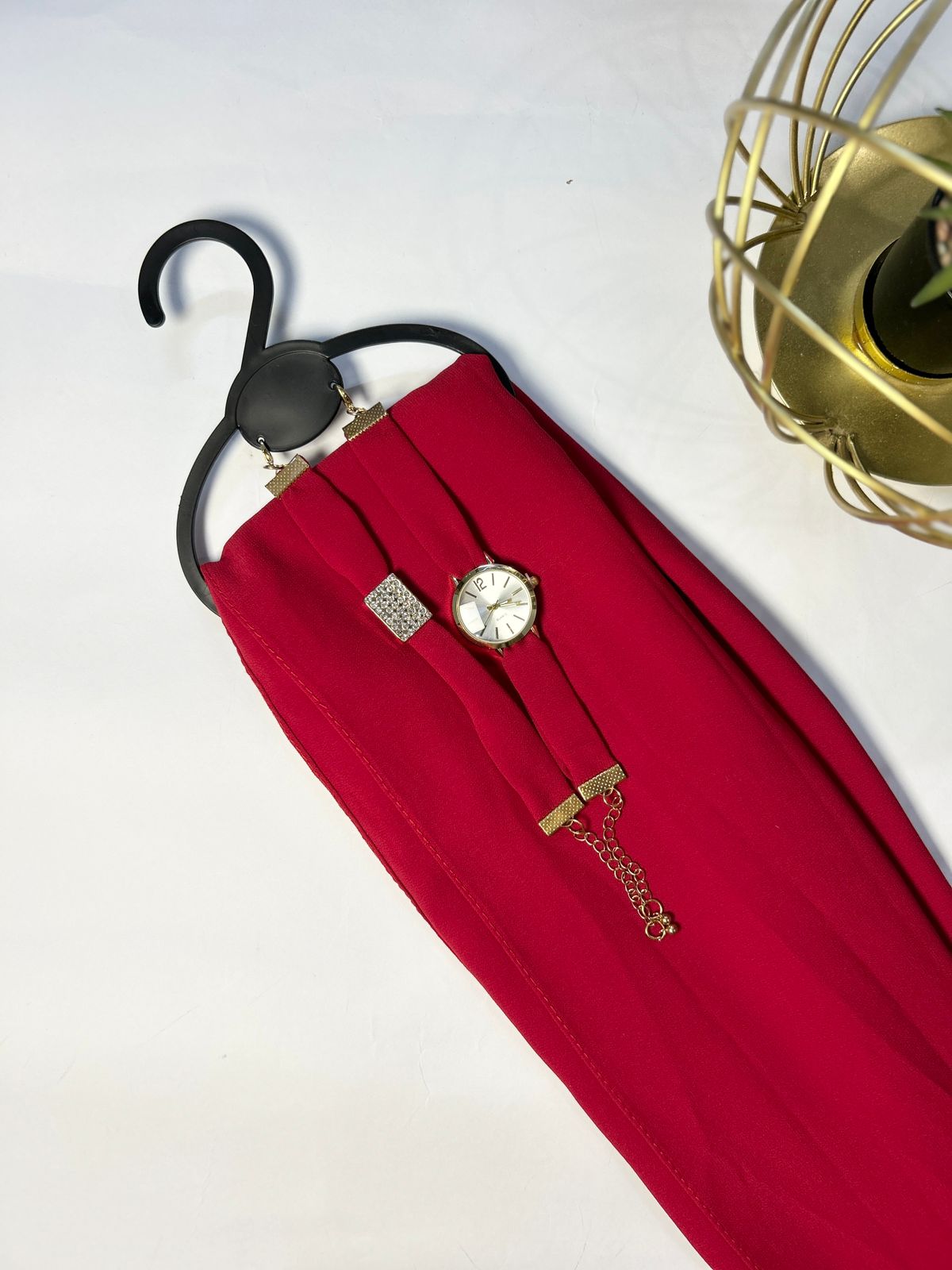 Hijab & Matching Watch + Bracelet Set