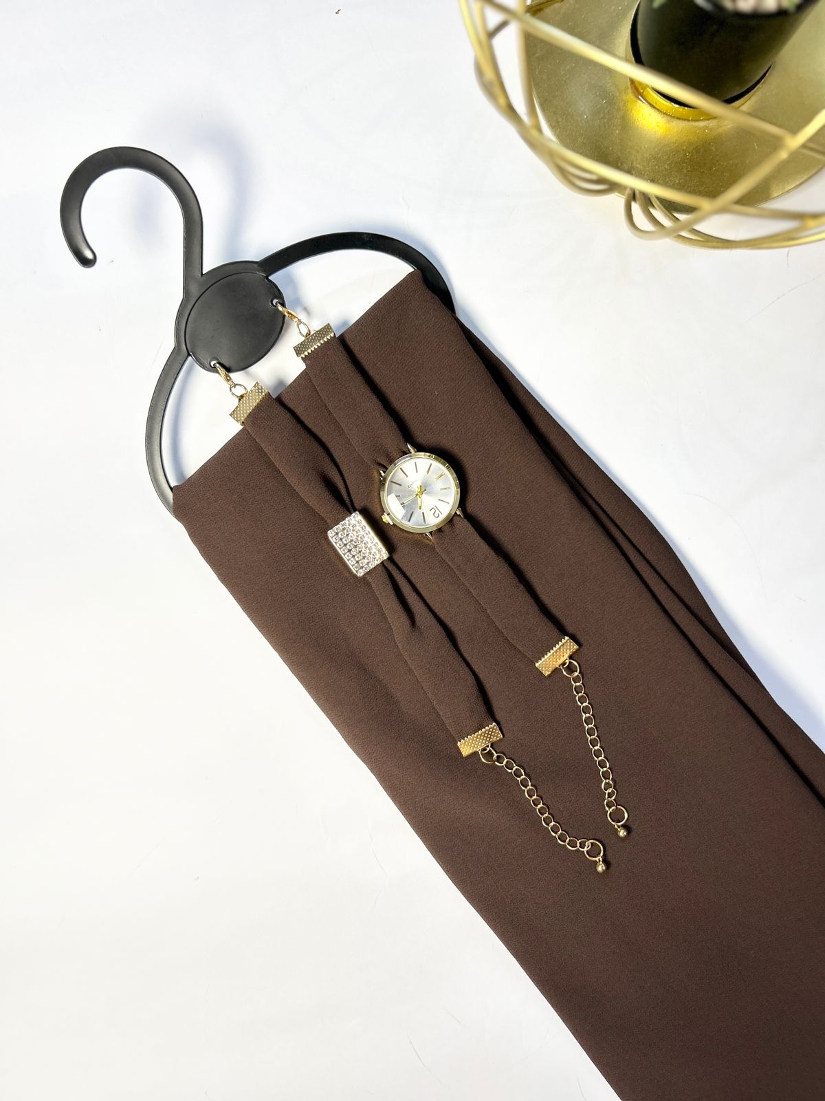 Hijab & Matching Watch + Bracelet Set