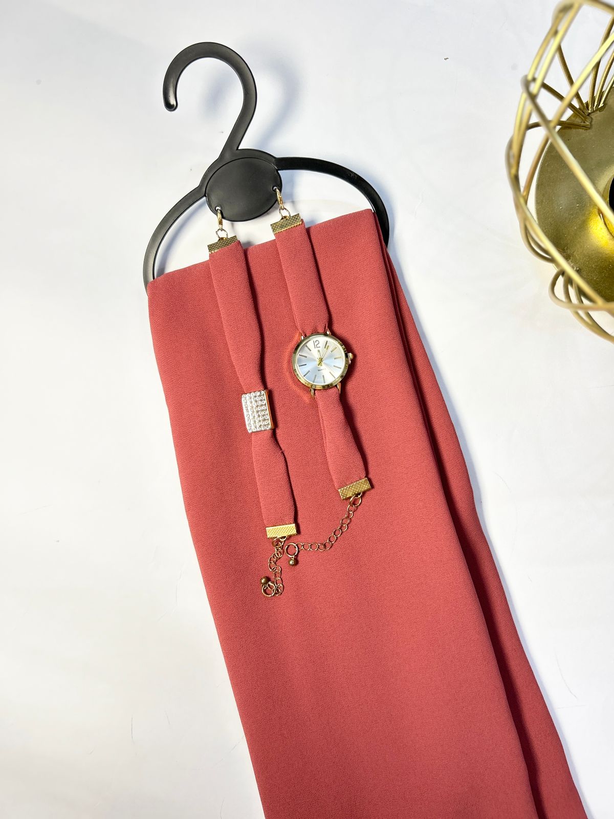 Hijab & Matching Watch + Bracelet Set
