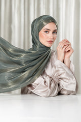 shimmer organza silk