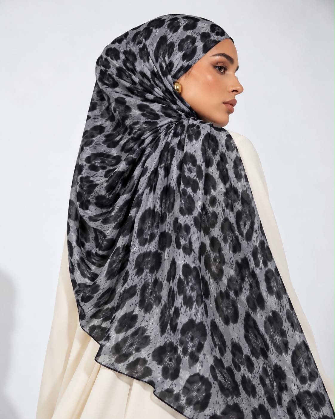 CHEETAH PRINT HIJAB